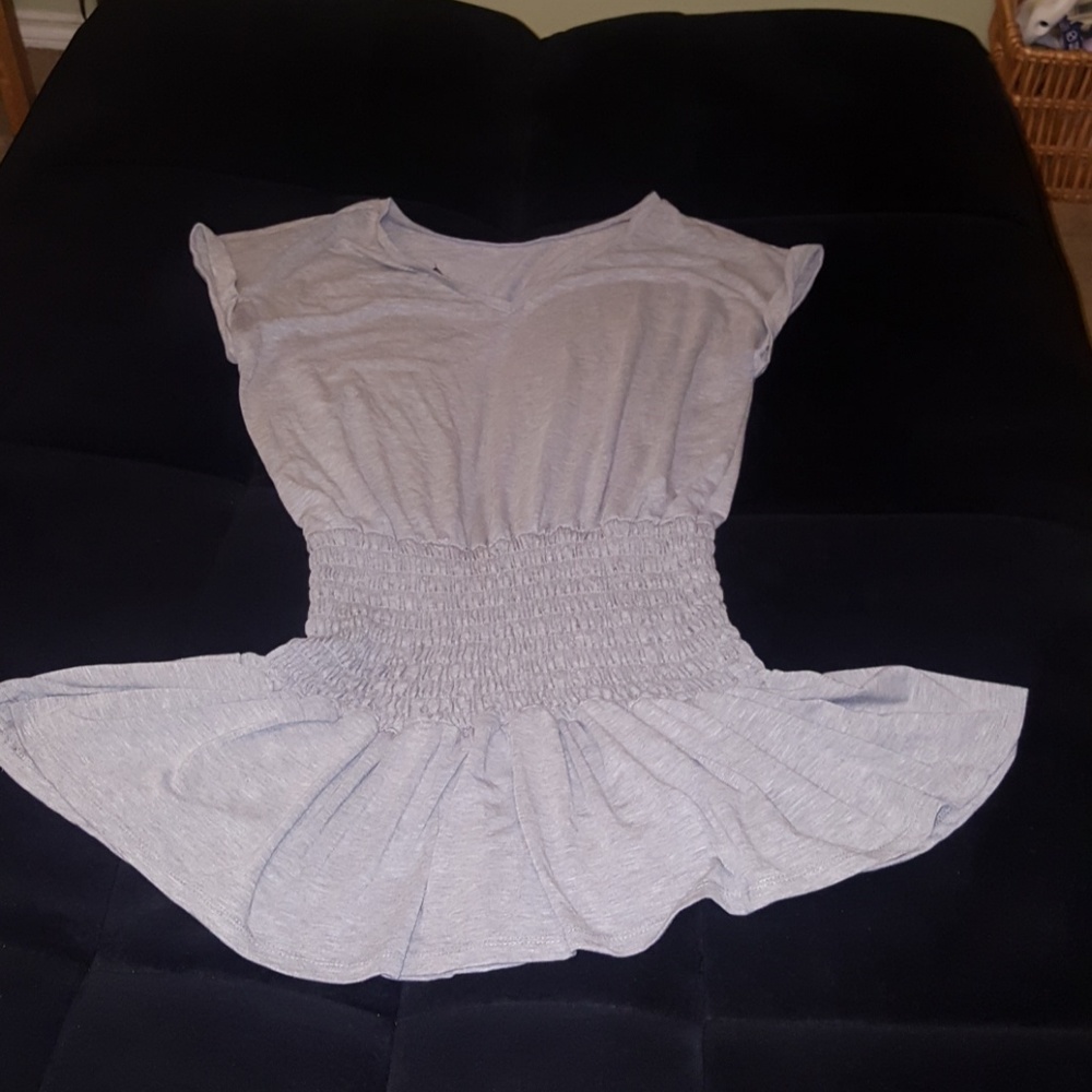 Mini mini gray dress